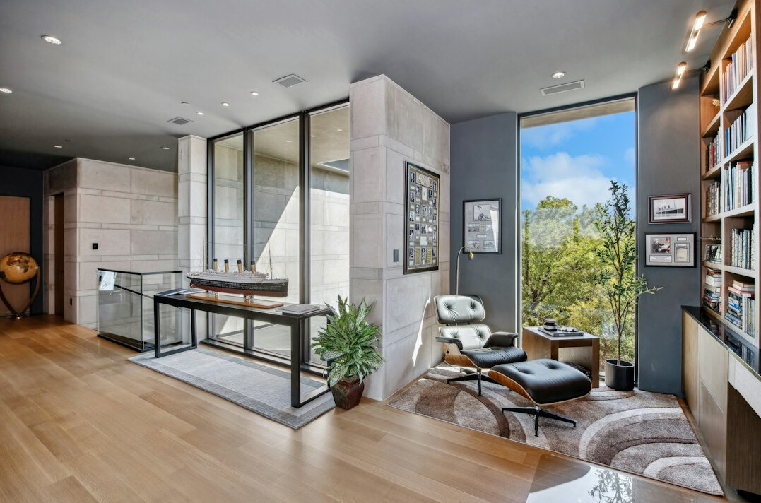 luxury celebrity mansion interior