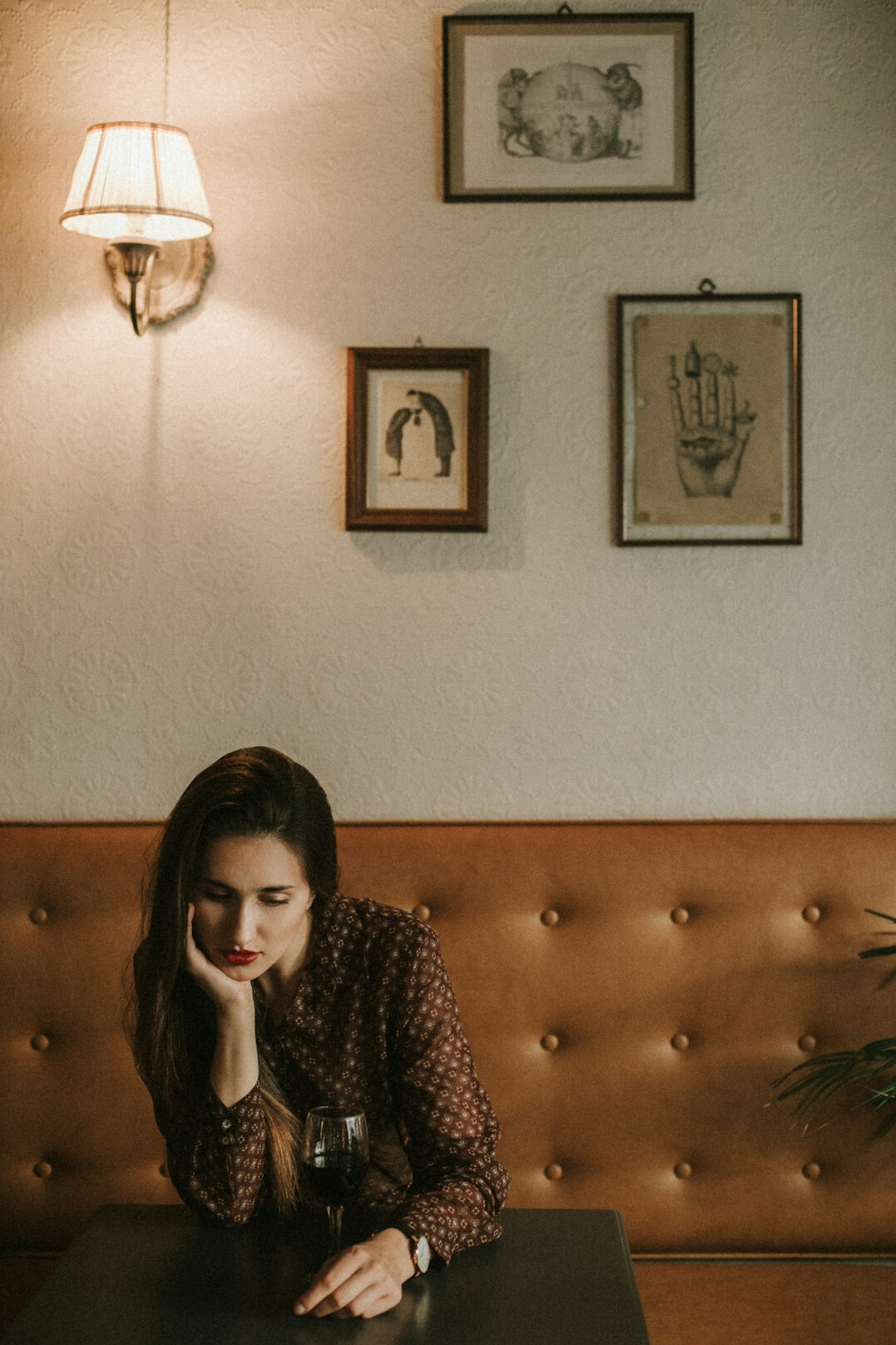 Studio portrait of a Swiss-German woman interior design writer in her 20s